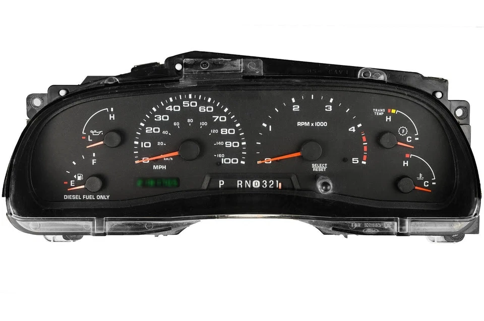 02-04 FORD F250 F350 F450 F550 Instrument Cluster [*Mileage ODOMETER CORRECTION] - Image 3 of 4