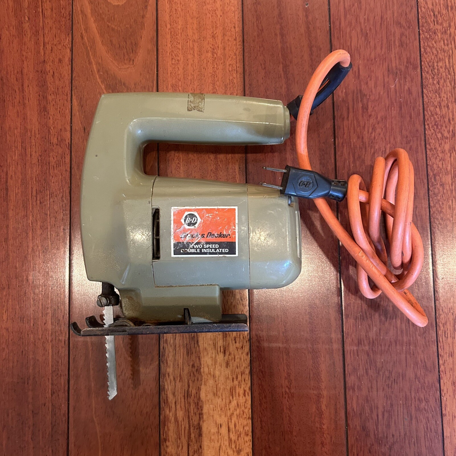 Vintage B&D Black + Decker 2.3 Amp Model 7514 Corded Electri