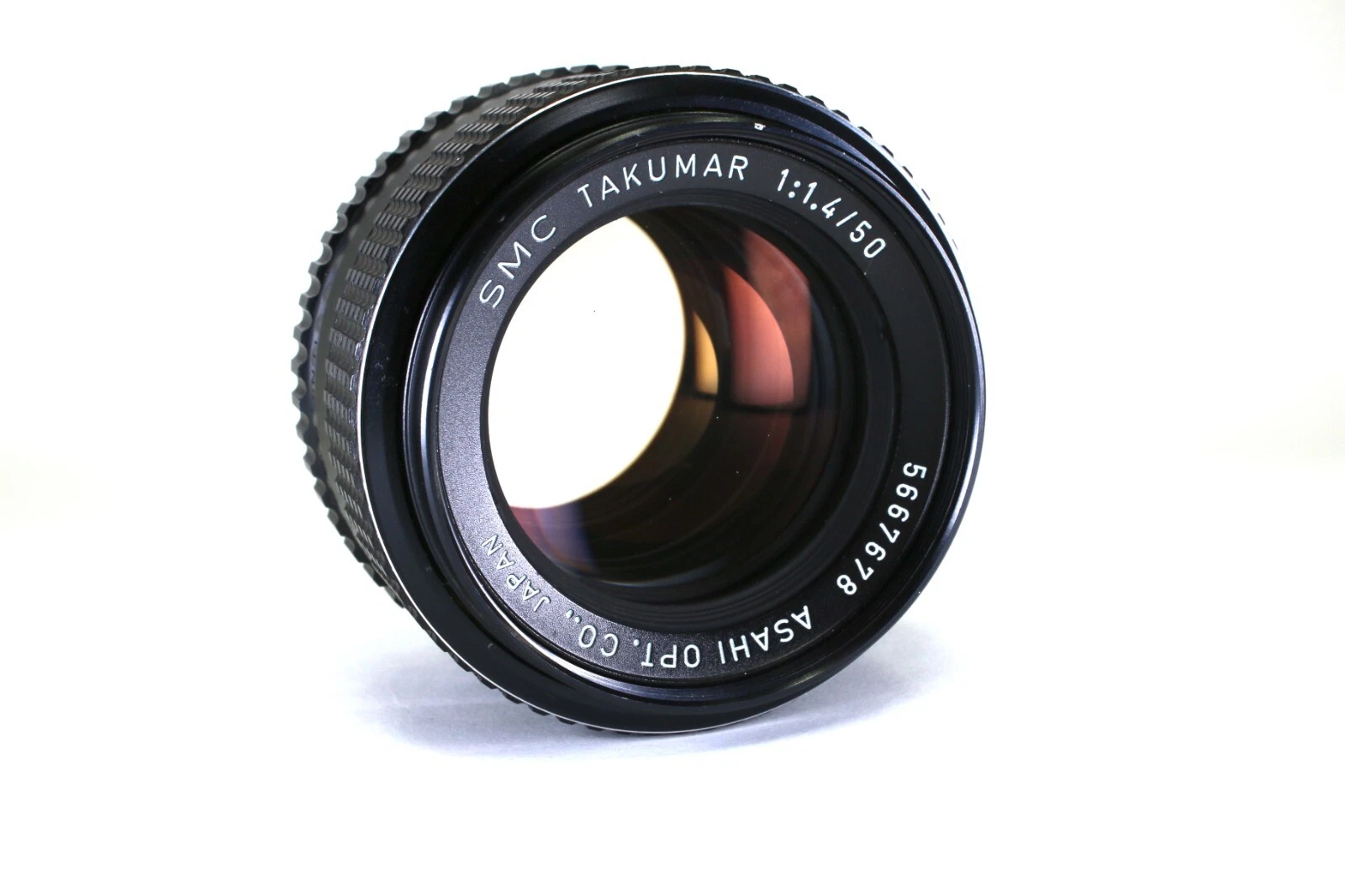 Asahi Pentax SMC Takumar 50mm F1.4 Standard Lens M42 Screw Mount F