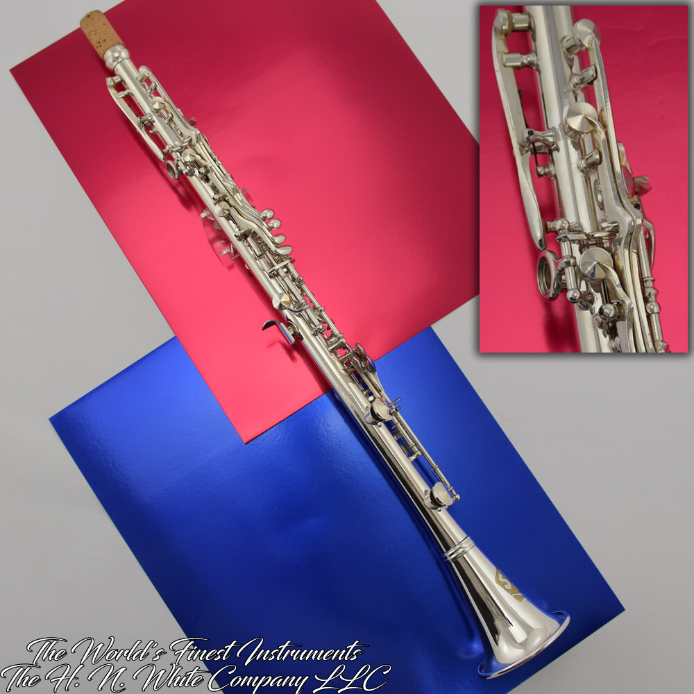 BUFFix for Clarinet　【STARLING SILVER】 Vintage Silver King Clarinet Sterling Silver Bell Amazing