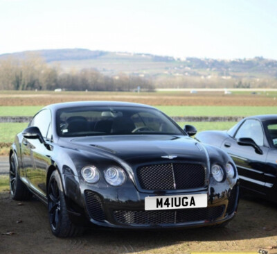 M41UGA  private number plate non dateless gold platinum MAGIX MIUGA MIURA MAGIC