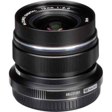 Refurb Olympus 12mm f/2.0 Lens - Black (Refurbished)