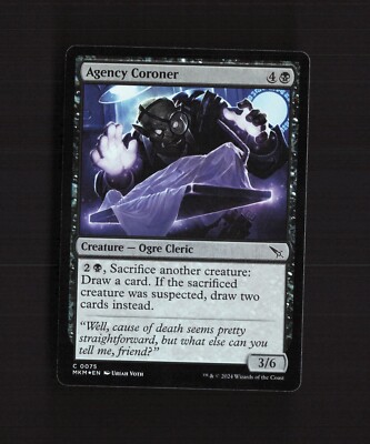 Agency Coroner 0075 Murders at Karlov Manor FOIL Common MTG Card