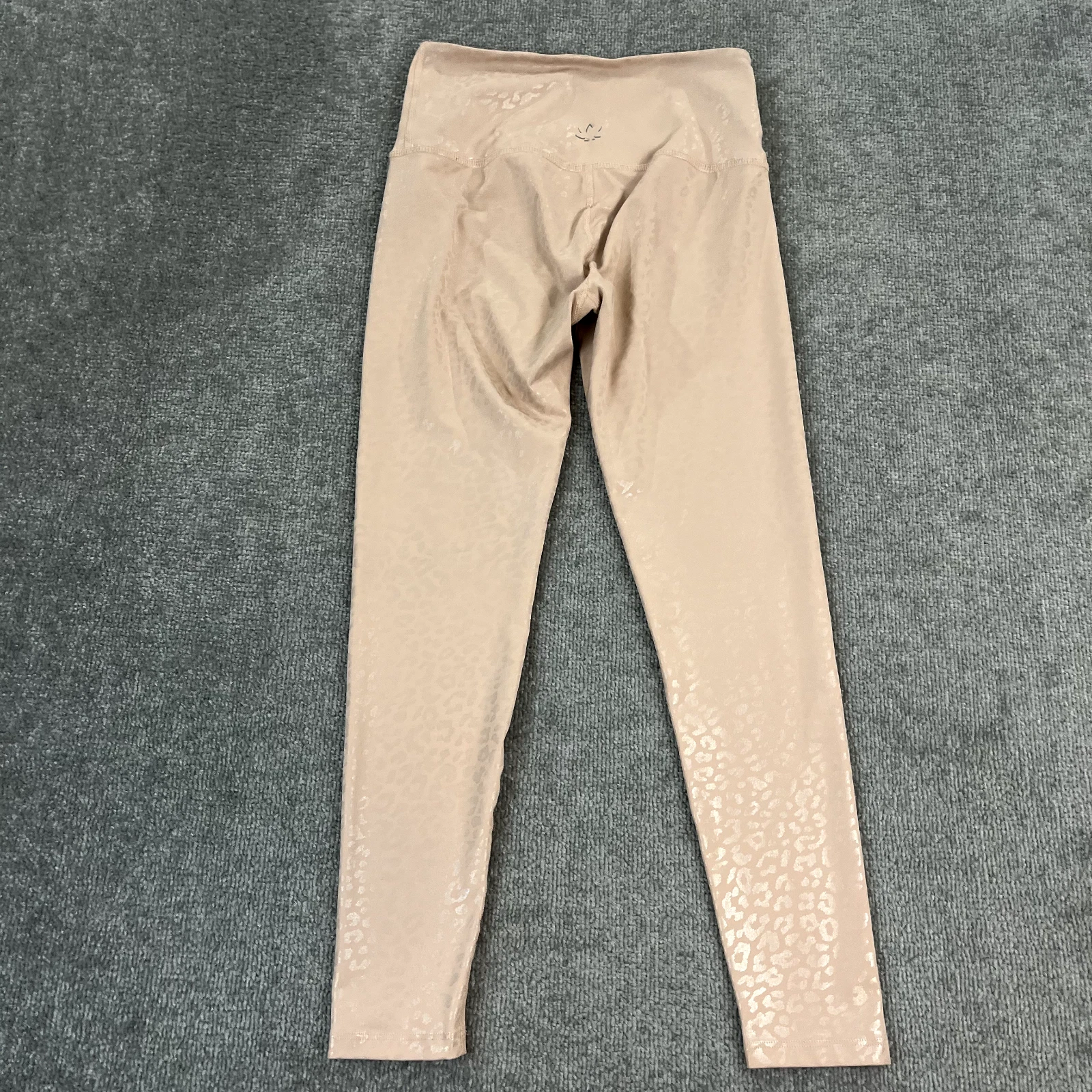 beyond-yoga animal print 7/8 ankle running gym train leggings