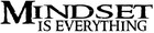 Mindset is Everything~ Motivational Vinyl Wall Decal Quote Sticker Inspirational