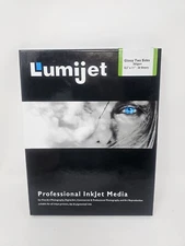 Lumijet 64452120I Portfolio Series Glossy Two Sides 8.5 X 11" Super-B *Read*