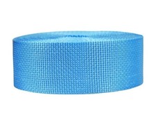 2 In Light Blue Polypropylene Webbing 15 Feet New Heavy Duty Free Shipping F6