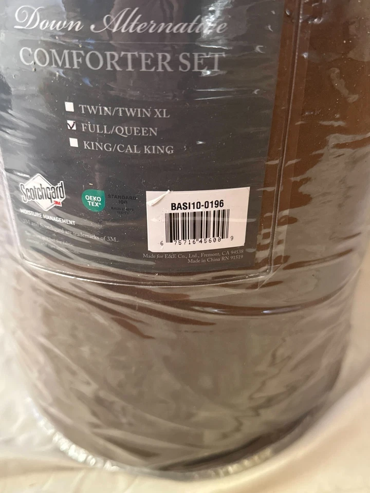 Madison Park Larkspur Reversible 3-Pc. Comforter Set Brown Sand Full/Queen - Image 4 of 4