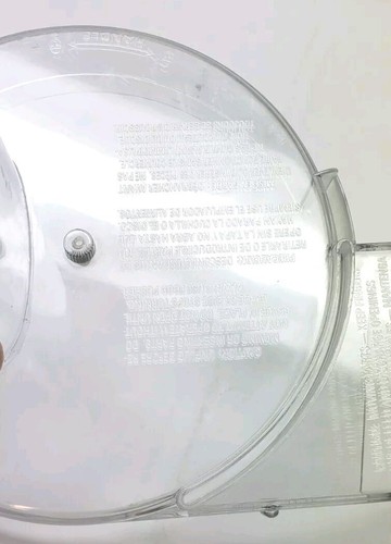 Black and Decker Quick N Easy Plus Food Processor FP1400 Lid & Flow Stopper - Picture 5 of 5