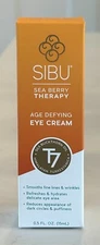 Sibu Sea Buckthorn Berry Therapy Age Defying Eye Cream 0.5oz/15mL NIB Exp 4/26