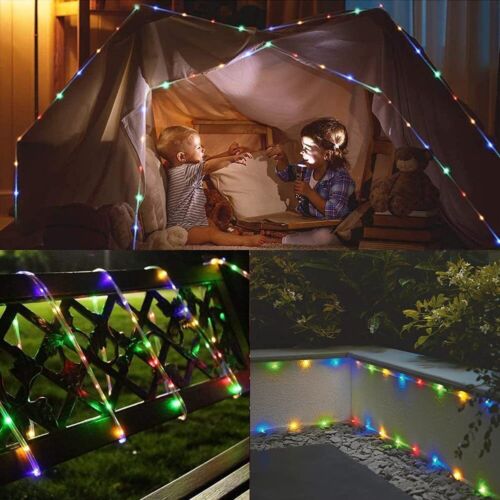 Solar LED Powered Garden Party Fairy String Light Outdoor Outdoor Camping Lights - Picture 20 of 32
