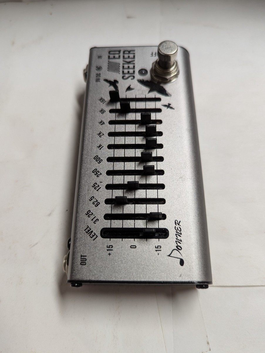 Donner Equalizer EQ Seeker 10 Band Guitar Effects Pedal
