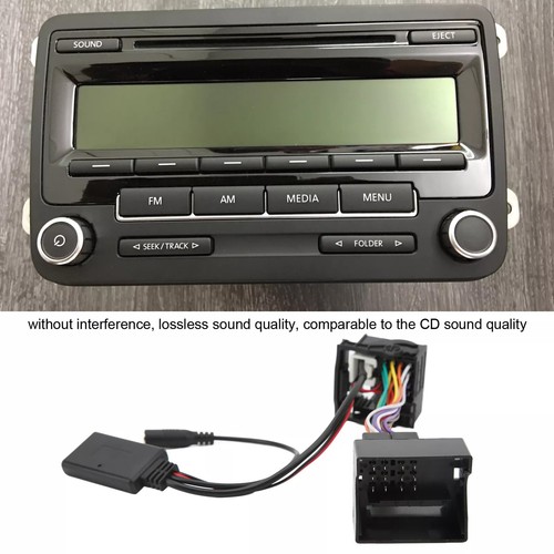 Auto Bluetooth5.0 AUX Adapter mit Freisprechmikrofon für RCD310 RCD510 RNS310 - Bild 13 von 14
