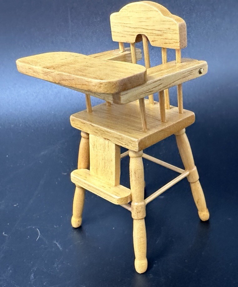 vintage-wooden-dollhouse-high-chair-doll-high-chair-wood-chair