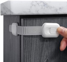 4 Pack Baby Locks Toddler Child Safety Straps for Cupboards, Fridge, Drawers etc