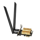 AX210 WiFi 6E Bluetooth PCIe Adapter Desktop Windows 10 11 Network Card 2400Mbps