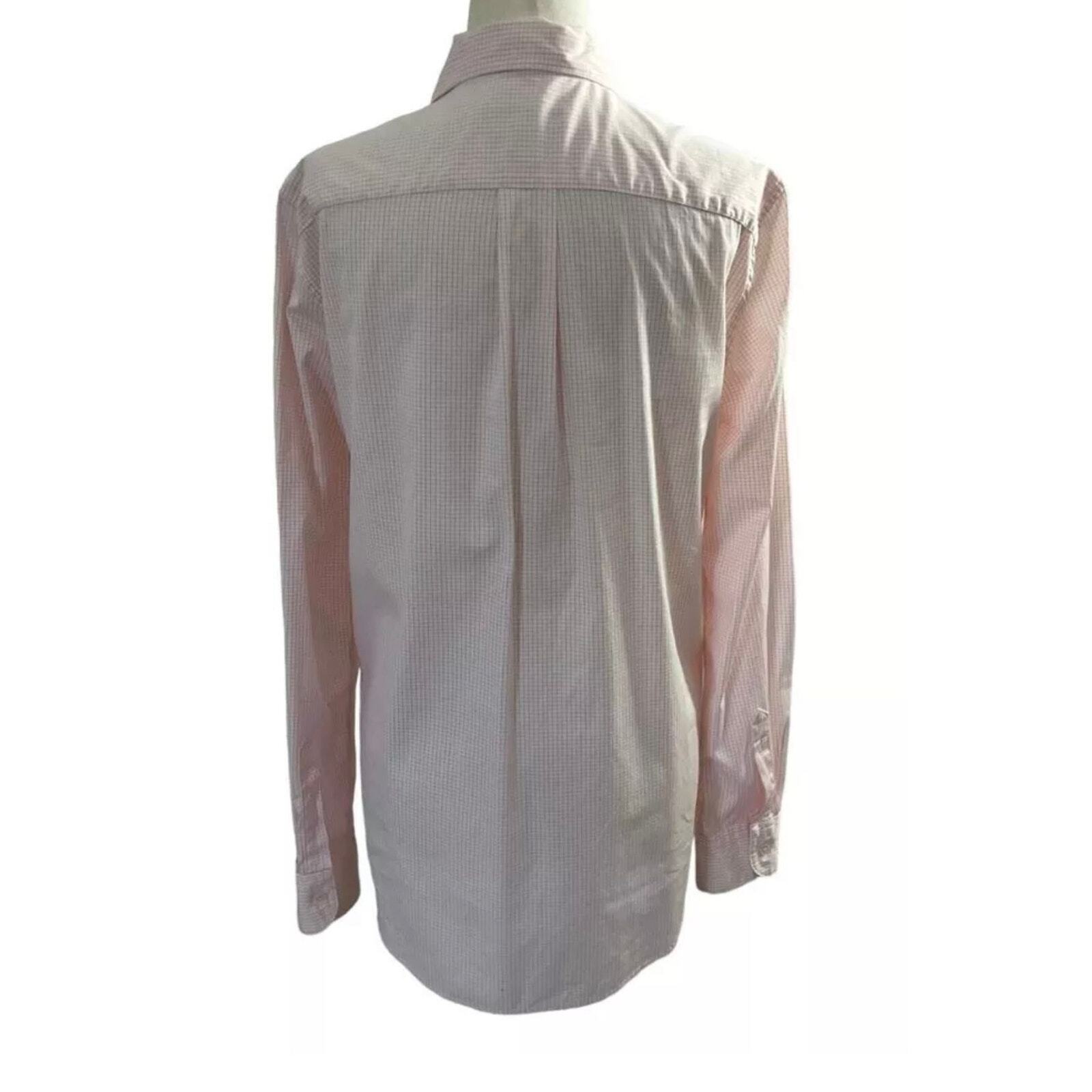 Calvin Klein Pink & White Basic Button Down Shirt… - image 4