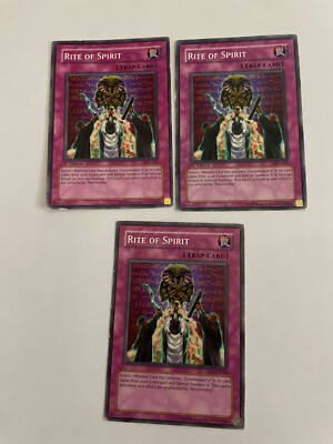 Rite of Spirit - PGD-100 / DR1-EN048 - Common - 1st /Unl Ed  Damaged YuGiOh! X3