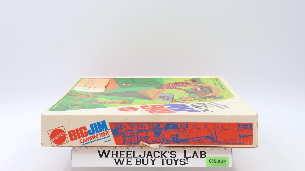 1971 Mattel Big Jim Action Figures And Accessories Lot Camper Motorcycle Rescue