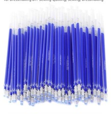 10 Blue Heat Erasable Pen Refills for Fabric High Temperature  Disappearing Ink
