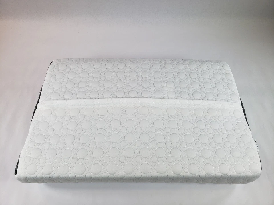 Elviros Cervical Memory Foam Pillow - White, Queen Size - Image 4 of 4