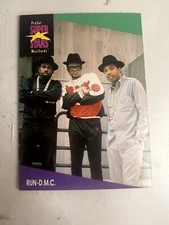 RUN DMC Trading Card PROSET Super Stars Music Cards #134 1990s HIP HOP