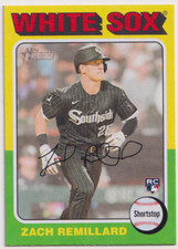 2024 Topps Heritage #402 Zach Remillard RC Chicago White Sox