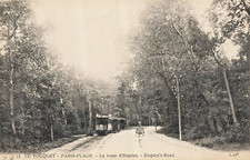 Touquet France~Paris Plage- La Route d'Etaples-E'taples Road~Photo POSTCARD