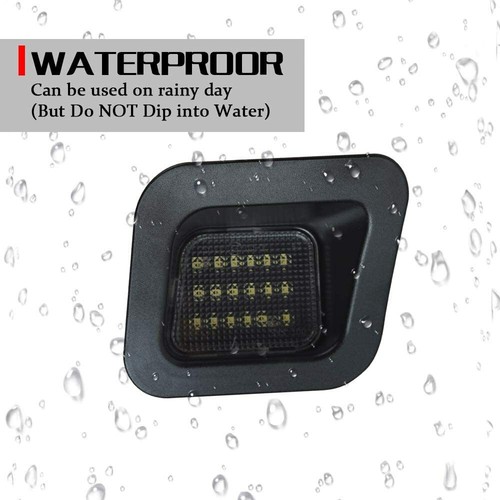 For 03-18 Dodge RAM 1500 2500 3500 6K White LED License Plate Lights Error Free - Picture 9 of 11