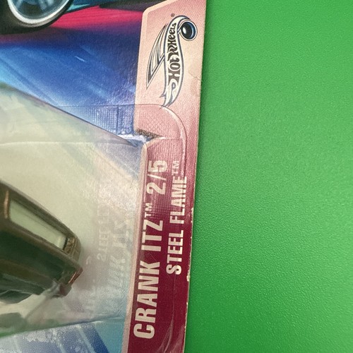 Manivela Hot Wheels ITZ 2/5 LLAMA DE ACERO #144 - Imagen 2 de 8