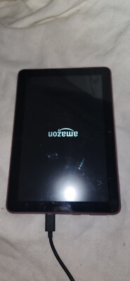 Amazon Fire Tablet K72LL4 With Power Cord 26GB 8 Inch Screen