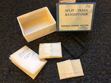 Vintage Miranda Split Image Rangefinder NOS LOOK Complete