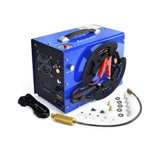 TOAUTO A3 PCP Air Compressor, Unique Vertical+Wire Spool Portable Design, Aut...