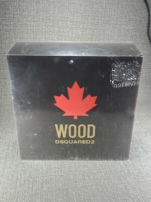 Wood By Dsquared 2 For Men-Eau De Toilette Spray-3.4oz/100ml+1.0oz/30ml-2 Pc SET
