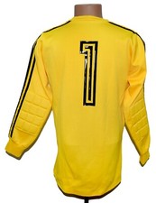 ADIDAS VINTAGE 1980'S GOALKEEPER FOOTBALL SHIRT #1 SIZE L ADULT