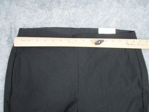 Chicos Womens Pants 12 Black SO Slimming Straight Leg Juliet Business Casual New - Picture 10 of 14