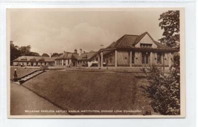 PAVILLON, ASTLEY AINSLIE INSTITUTION, GRANGE LEIHE: Edinburgh Postkarte (C77905)