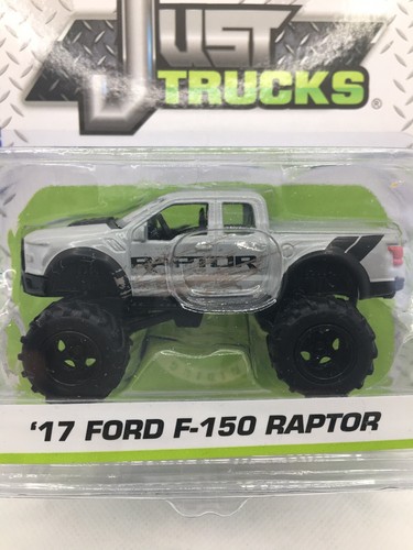 2017 Ford F-150 Raptor ~ Gray ~ Die Cast Metal ~ Jada Toys Just Trucks 2021 - Picture 2 of 7