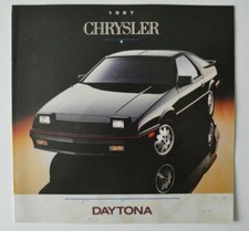 CHRYSLER Daytona 1987 dealer brochure - English - Canada