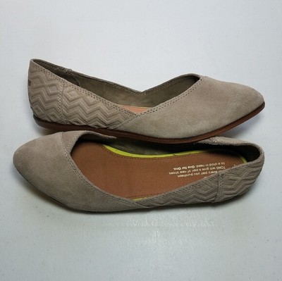 toms jutti flats taupe