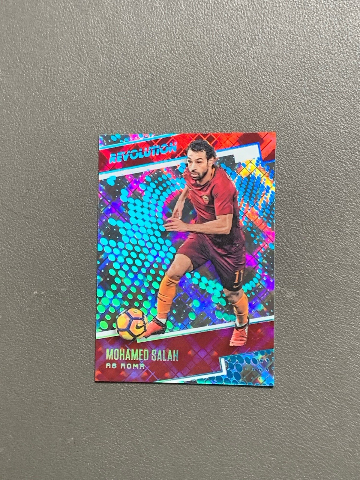 2017 PANINI REVOLUTION SOCCER MOHAMED SALAH Refractor/100