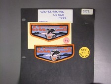 Boy Scout OA 522 Wa-Be-Wa-Wa flap 2057OO