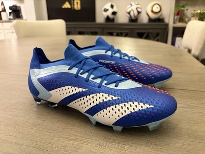 Adidas Predator Accuracy.1 Low FG Size Men s 9 Soccer Cleats Blue White