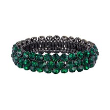 Bridal Bracelet for Wedding, Sparkly Crystal Rhinestone Stretch Bracelets for...