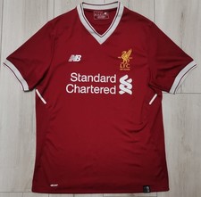 Liverpool FC 2017/18 Home Jersey Shirt 125 Years 17/18 Kit Top 2018 New Balance