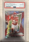 2021 Panini Rookies & Stars Pulsar Prizm Patrick Mahomes II #68 PSA 10