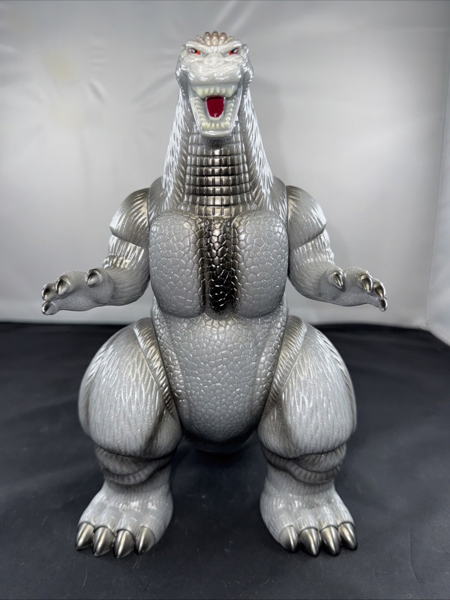 MARUSAN 350 GODZILLA 1995 9” GREY GUNMETAL SPRAYS COPPER DORSAL
