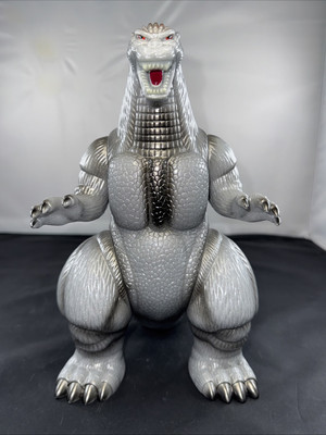 MARUSAN 350 GODZILLA 1995 9” GREY GUNMETAL SPRAYS COPPER DORSAL