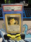 2000 POKEMON PROMO BLACK STAR GAME BOY #10 MEOWTH-HOLO PSA 8