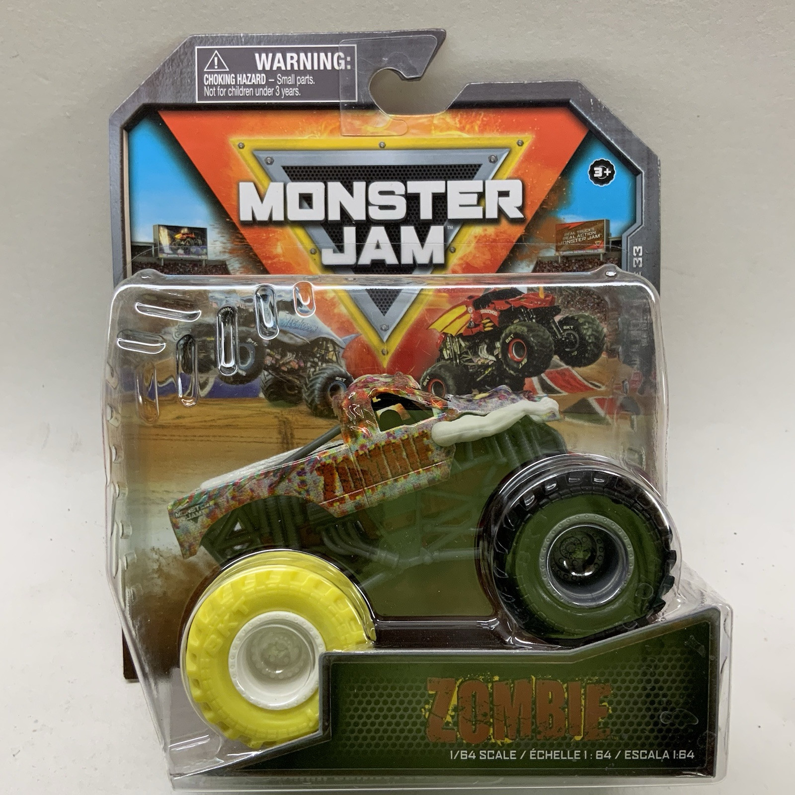 Monster Jam - ZOMBIE - Spin Master 1:64 Scale Diecast Truck Series
